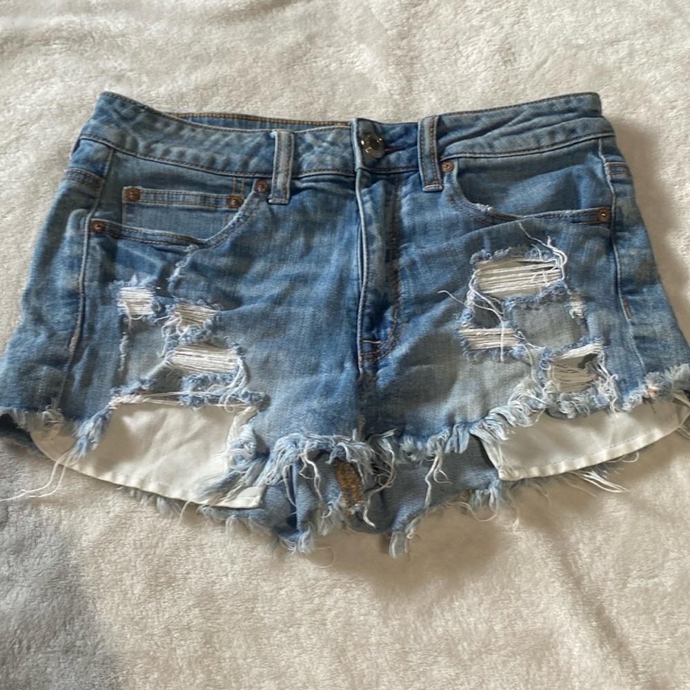 American Eagle Hi-Rise Festival Shorts